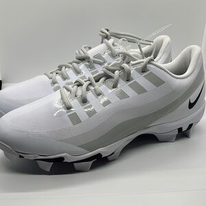 Nike Vapor Edge Shark Pro Football Cleats White Black DQ5114-100